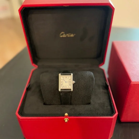 TANK MUST DE CARTIER WATCH - SMALL - Picture 1 of 7